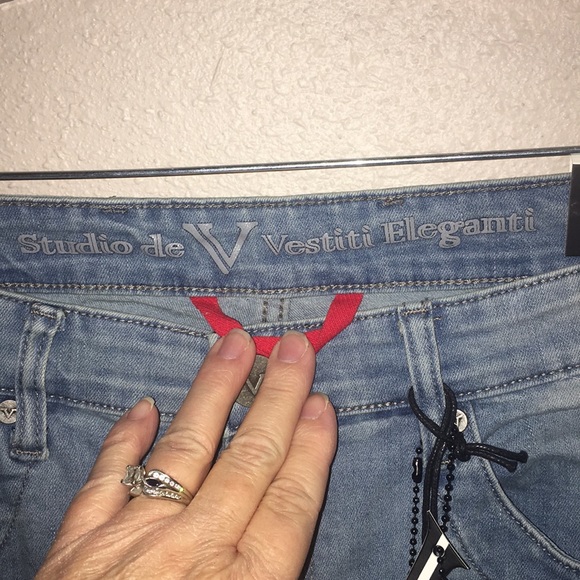 Versace Studio de Vestiti Eleganti Jeans Sz34 x 32 - Picture 4 of 11